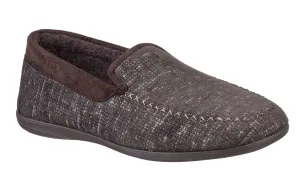 Cotswold Stanley Mens Moc Toe Full Slipper