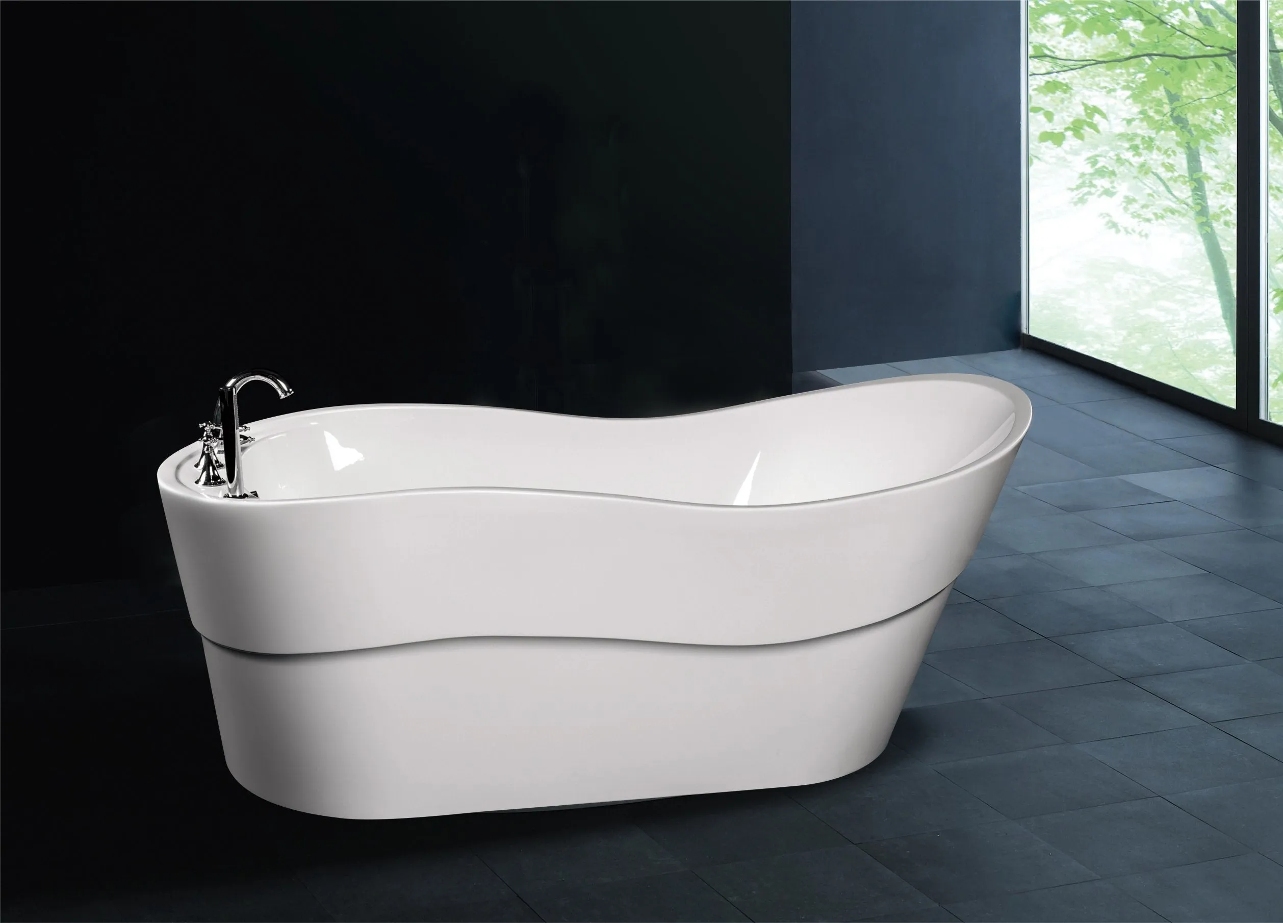 1527W 67" Freestanding Bath Tub