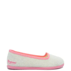 Bonpoint Logo Rose Camella Slipper