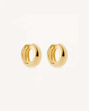 by charlotte Bold Small Hoops - 18k Gold