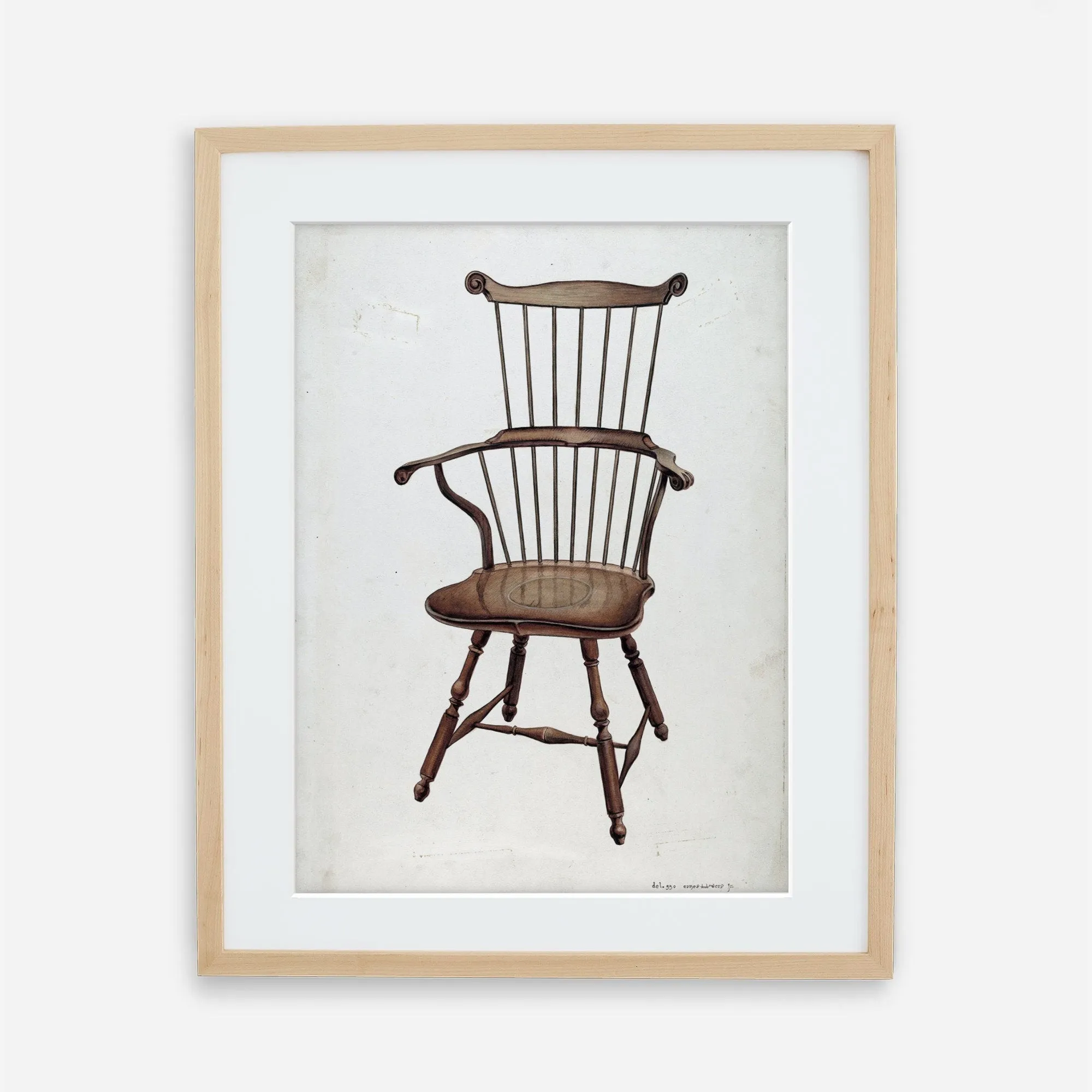 Chair 1 - Unique vintage wall art