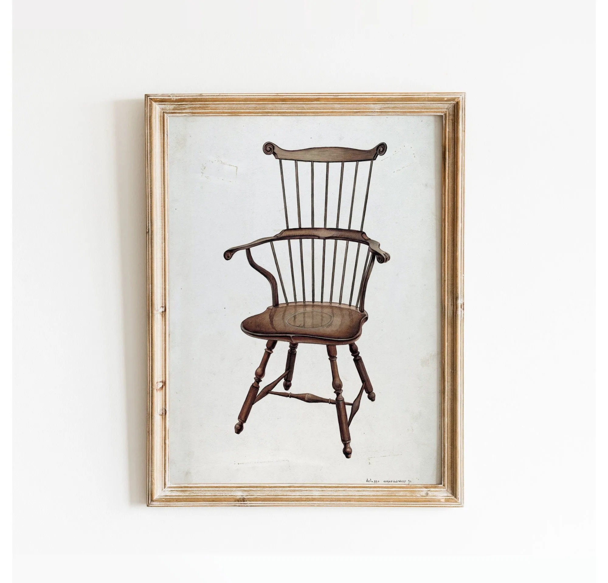 Chair 1 - Unique vintage wall art