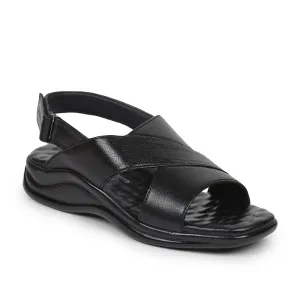 Coolers Formal (Black) Sandals For Men 2013-154 By Liberty