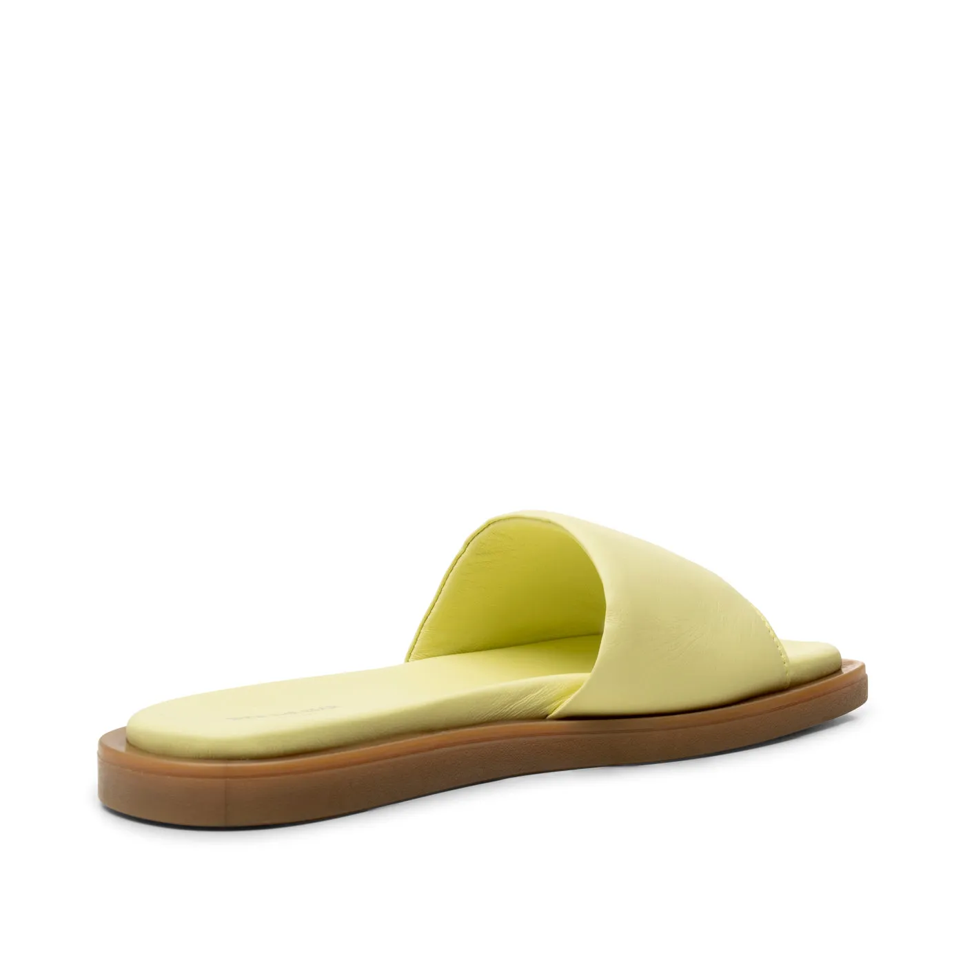 Krista mule leather - BUTTER