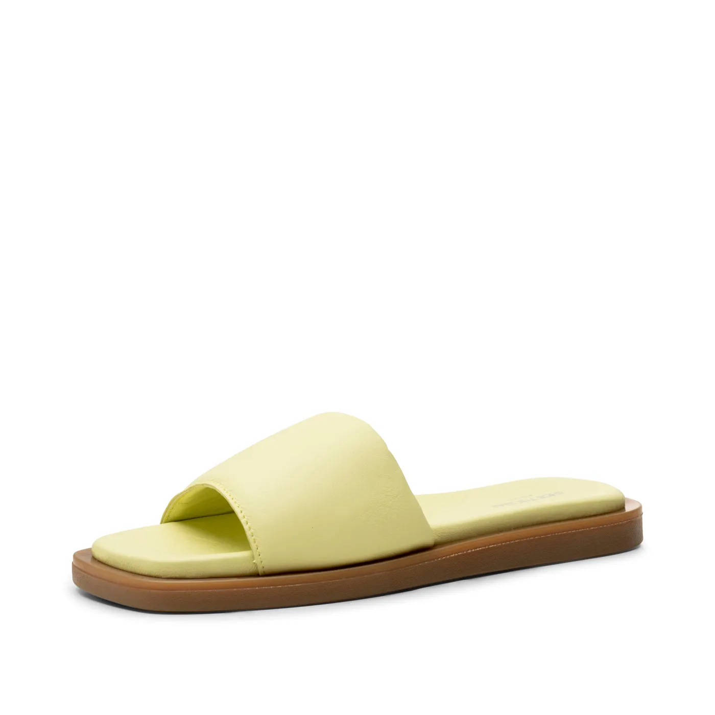 Krista mule leather - BUTTER