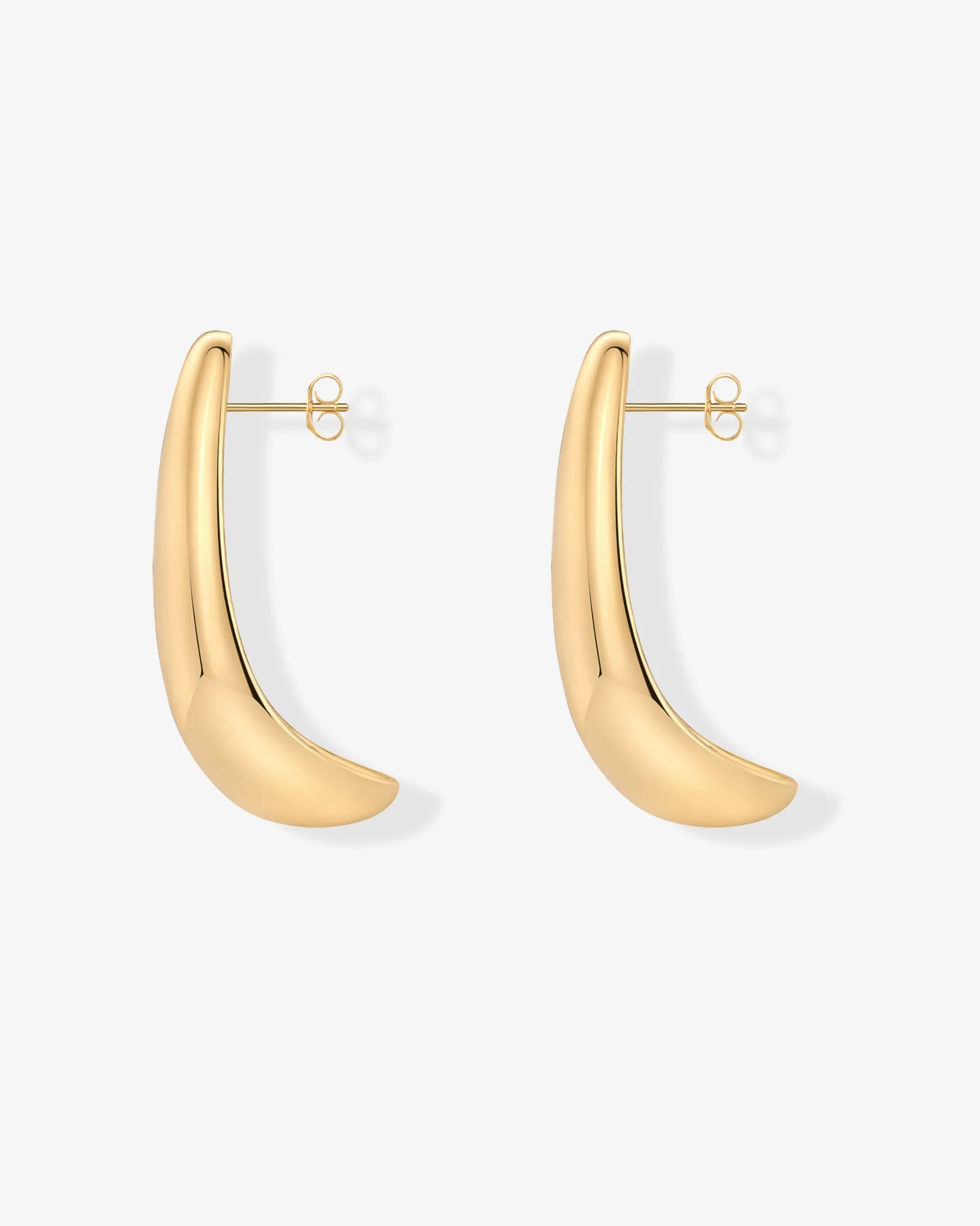 Teardrop Half Hoops