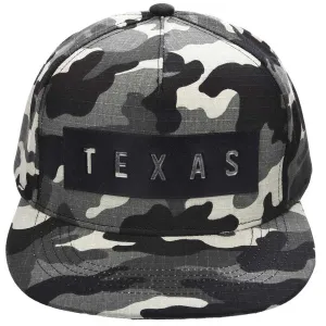 Texas Black Cutout Logo Cap