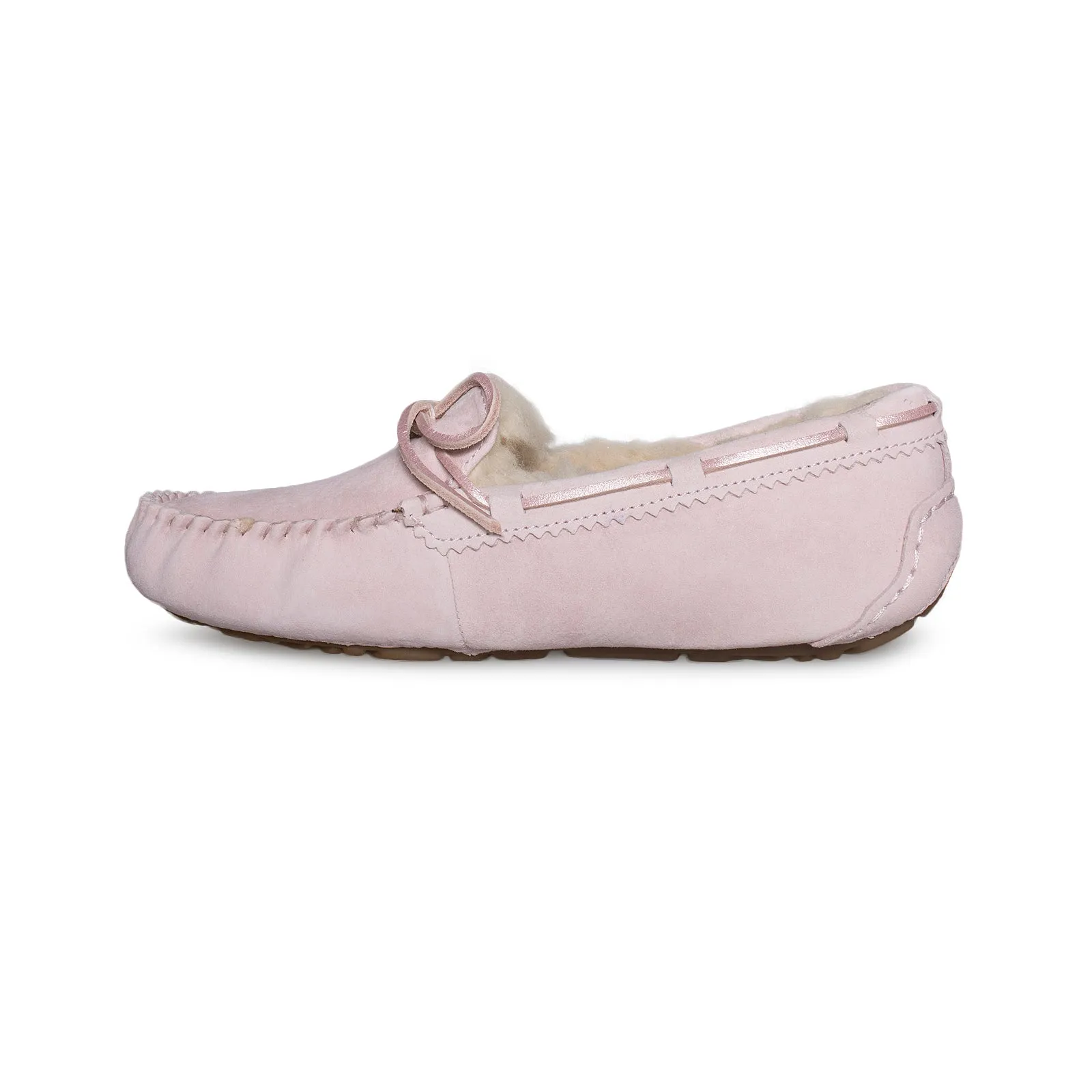 UGG Dakota Metallic Seashell Pink Slippers - Women's