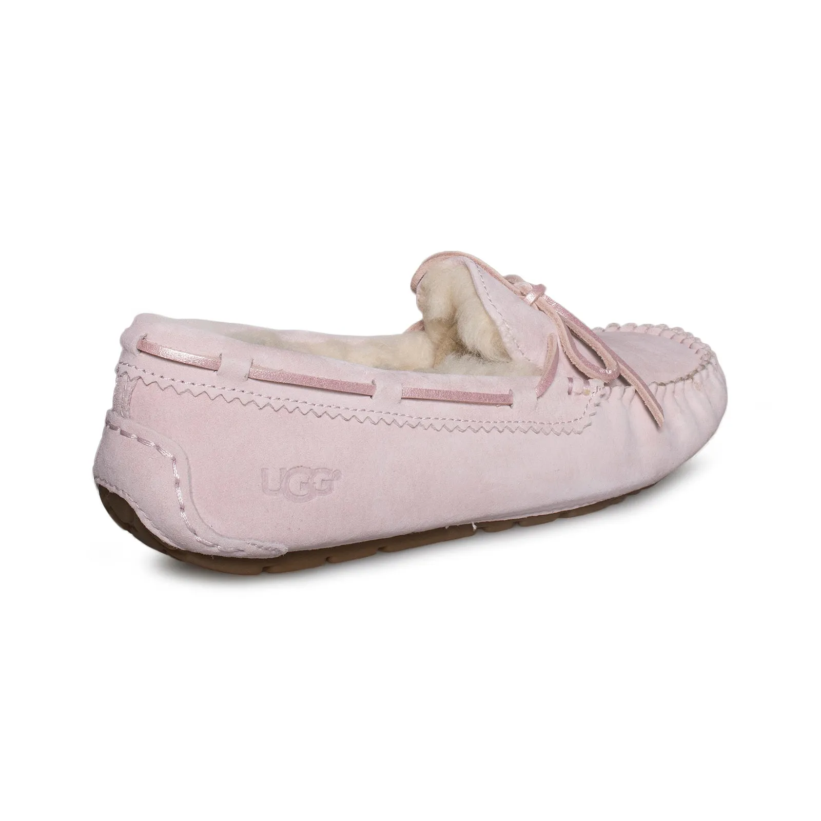 UGG Dakota Metallic Seashell Pink Slippers - Women's