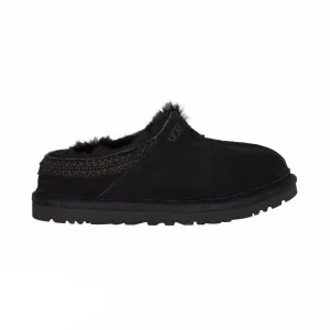 UGG Neuman Black Slippers