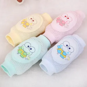 Unisex Baby Safety Crawling Elbow Knee Mesh Kneepad Leg Warmer