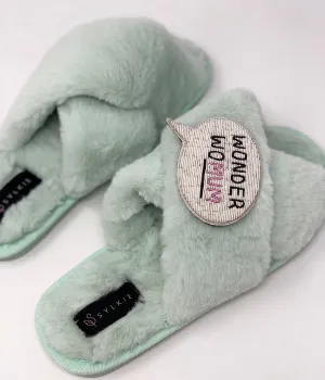 Wonder Womum Slipper Mint